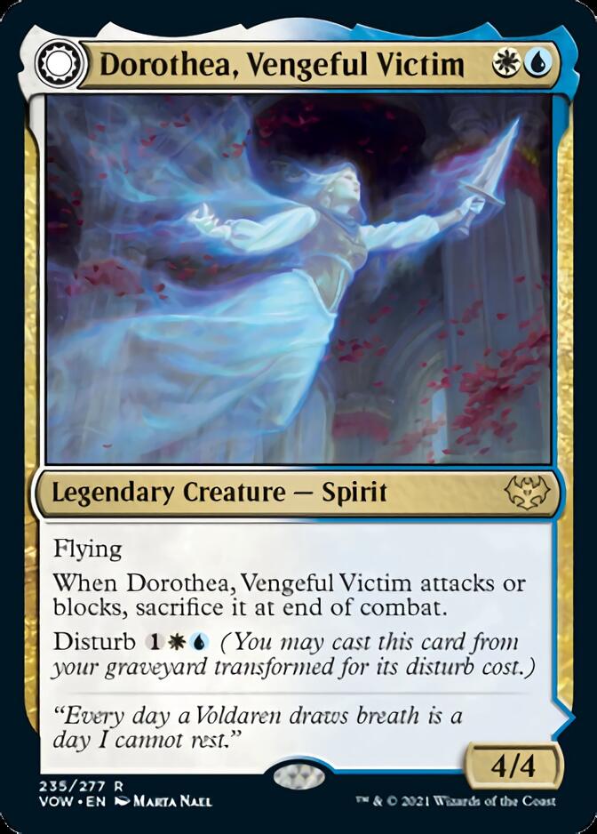 Dorothea, Vengeful Victim // Dorothea's Retribution [Innistrad: Crimson Vow] | Black Swamp Games