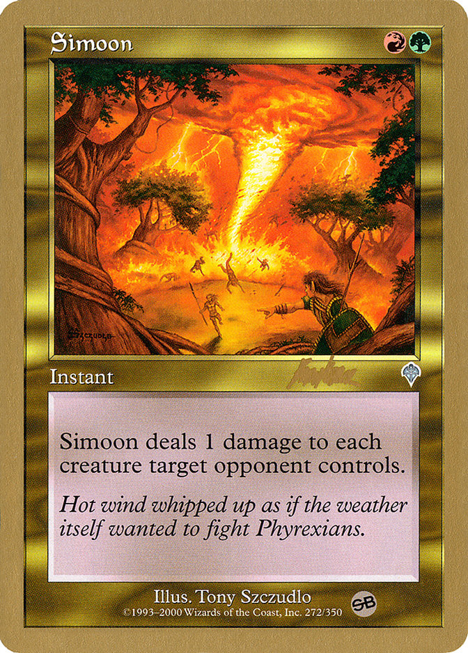 Simoon (Brian Kibler) (SB) [World Championship Decks 2002] | Black Swamp Games