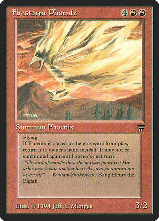 Firestorm Phoenix [Legends] | Black Swamp Games