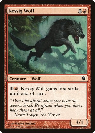 Kessig Wolf [Innistrad] | Black Swamp Games