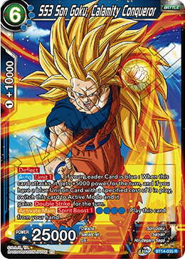 SS3 Son Goku, Calamity Conqueror (BT14-035) [Cross Spirits] | Black Swamp Games