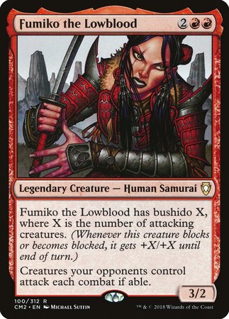 Fumiko the Lowblood [Commander Anthology Volume II] | Black Swamp Games