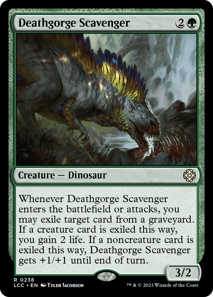 Deathgorge Scavenger [The Lost Caverns of Ixalan Commander] | Black Swamp Games