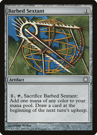 Barbed Sextant [Coldsnap Theme Decks] | Black Swamp Games