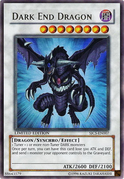 Dark End Dragon [SJCS-EN007] Ultra Rare | Black Swamp Games