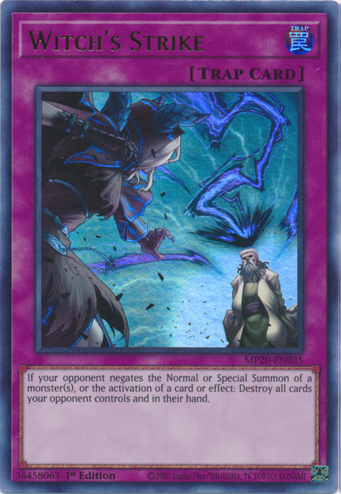 Witch's Strike [MP20-EN035] Ultra Rare | Black Swamp Games