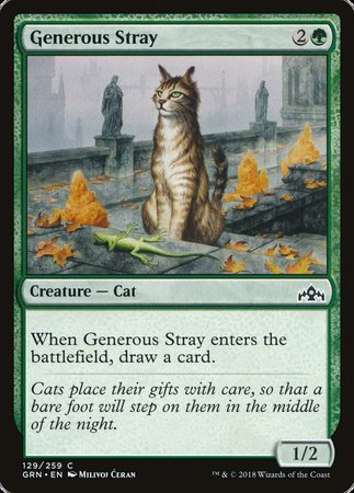 Generous Stray [Guilds of Ravnica] | Black Swamp Games