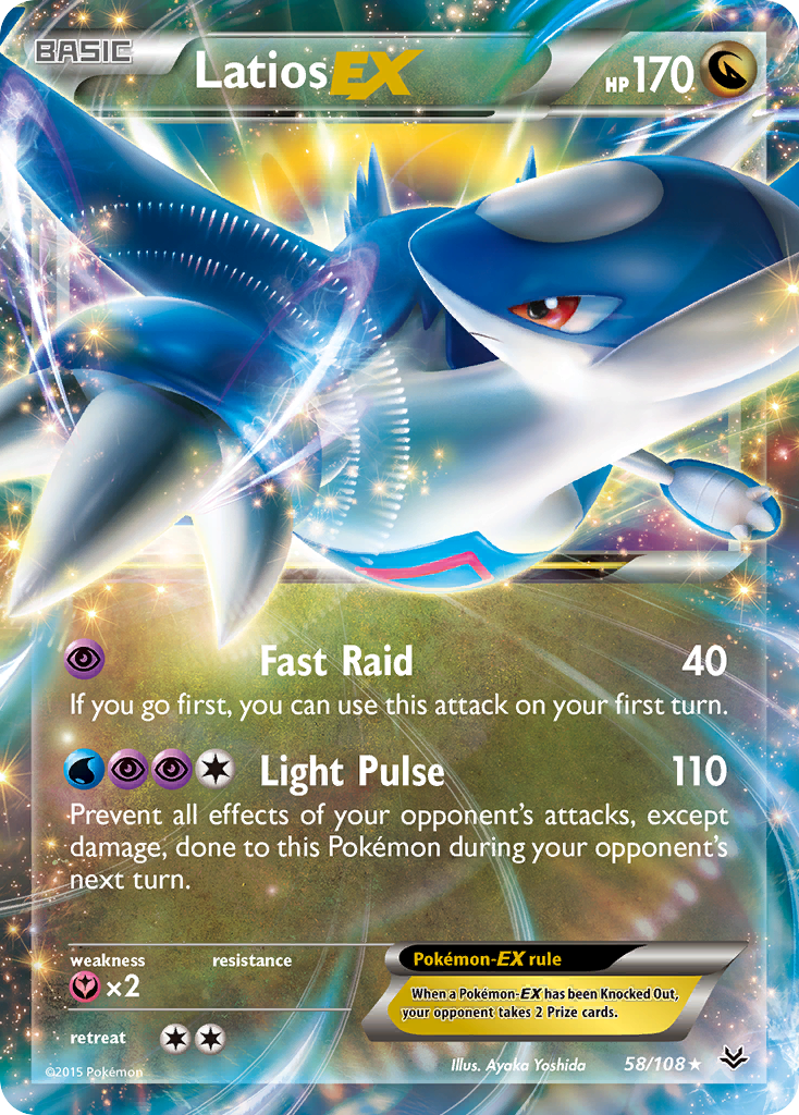 Latios EX (58/108) [XY: Roaring Skies] | Black Swamp Games