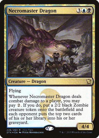 Necromaster Dragon [Dragons of Tarkir Promos] | Black Swamp Games