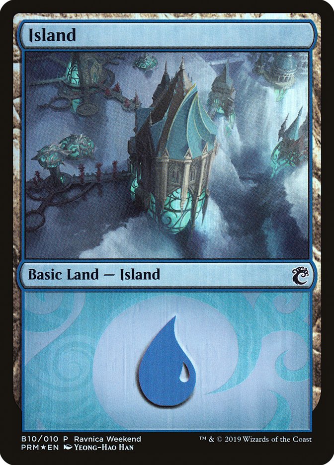 Island (B10) [Ravnica Allegiance Guild Kit] | Black Swamp Games