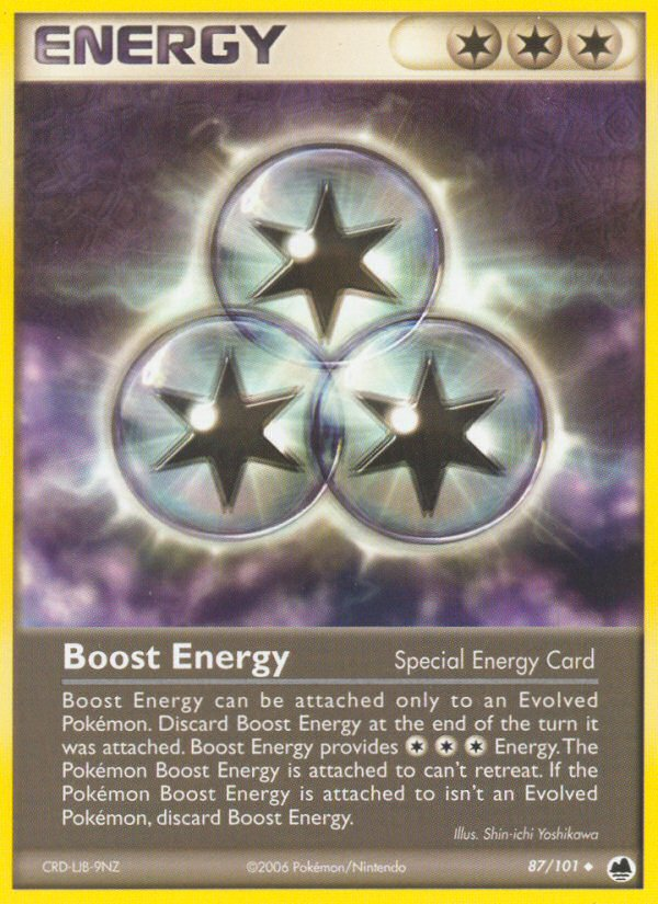 Boost Energy (87/101) [EX: Dragon Frontiers] | Black Swamp Games