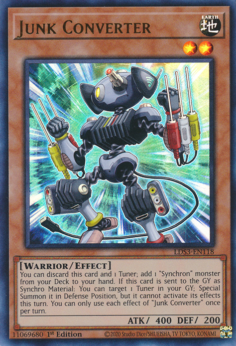 Junk Converter [LDS3-EN118] Ultra Rare | Black Swamp Games