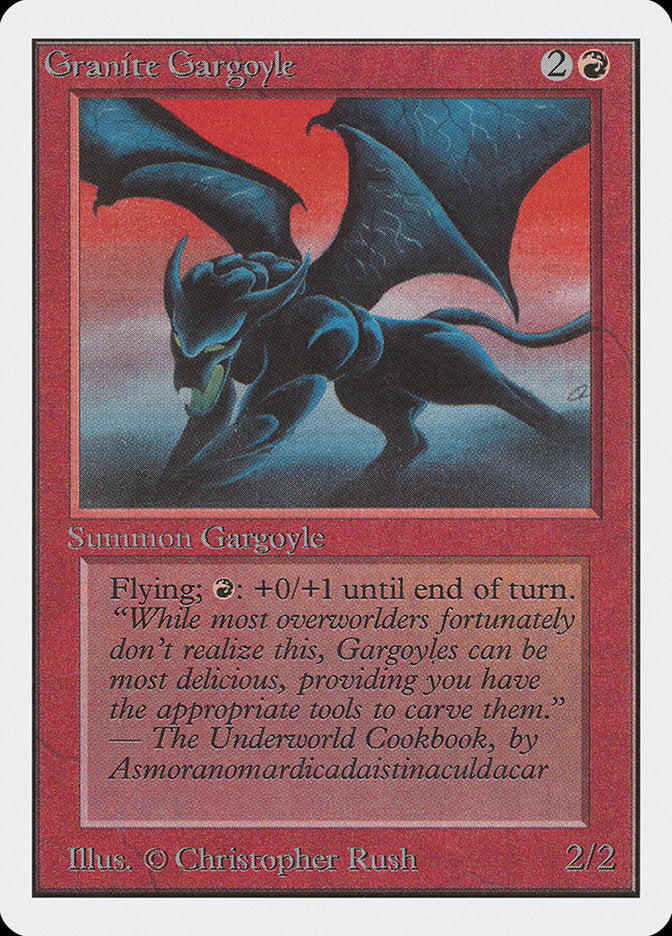 Granite Gargoyle [Unlimited Edition] | Black Swamp Games