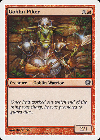 Goblin Piker [Ninth Edition] | Black Swamp Games
