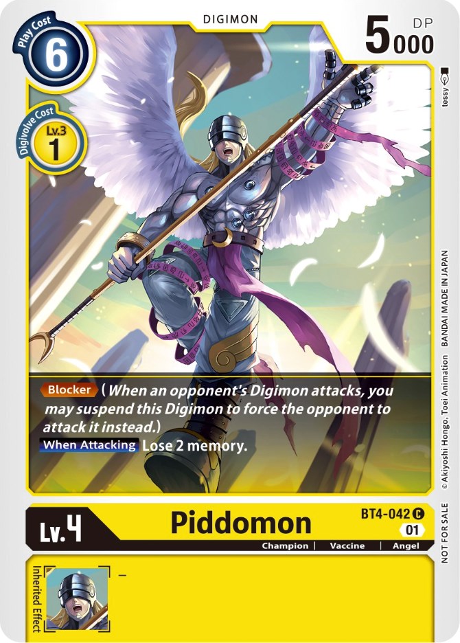 Piddomon [BT4-042] (Winner Pack X Record) [Great Legend Promos] | Black Swamp Games