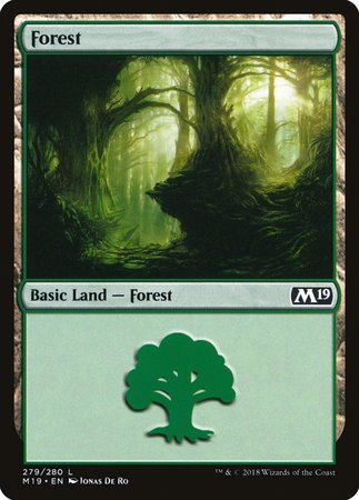 Forest (279) [Core Set 2019] | Black Swamp Games