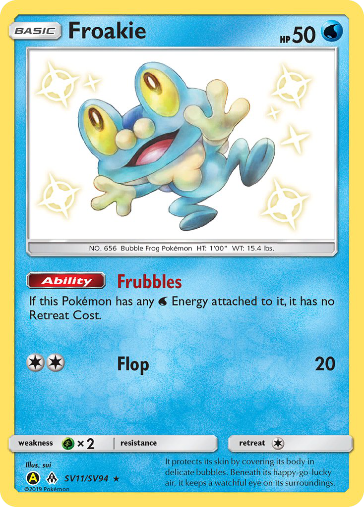 Froakie (SV11/SV94) [Sun & Moon: Hidden Fates - Shiny Vault] | Black Swamp Games