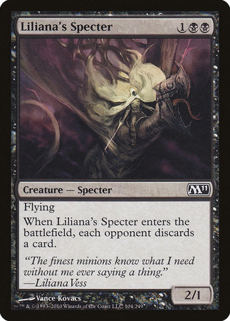 Liliana's Specter [Magic 2011] | Black Swamp Games