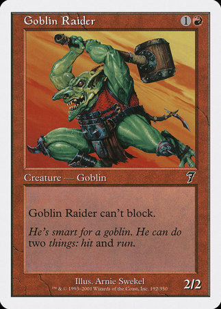 Goblin Raider [Seventh Edition] | Black Swamp Games