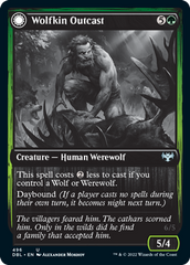 Wolfkin Outcast // Wedding Crasher [Innistrad: Double Feature] | Black Swamp Games
