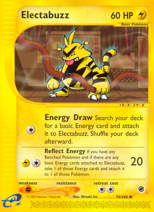 Electabuzz (76/165) [Expedition: Base Set] | Black Swamp Games