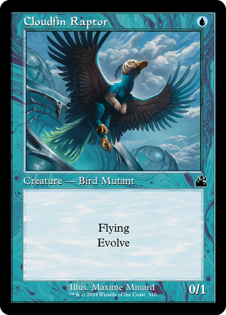 Cloudfin Raptor (Retro Frame) [Ravnica Remastered] | Black Swamp Games