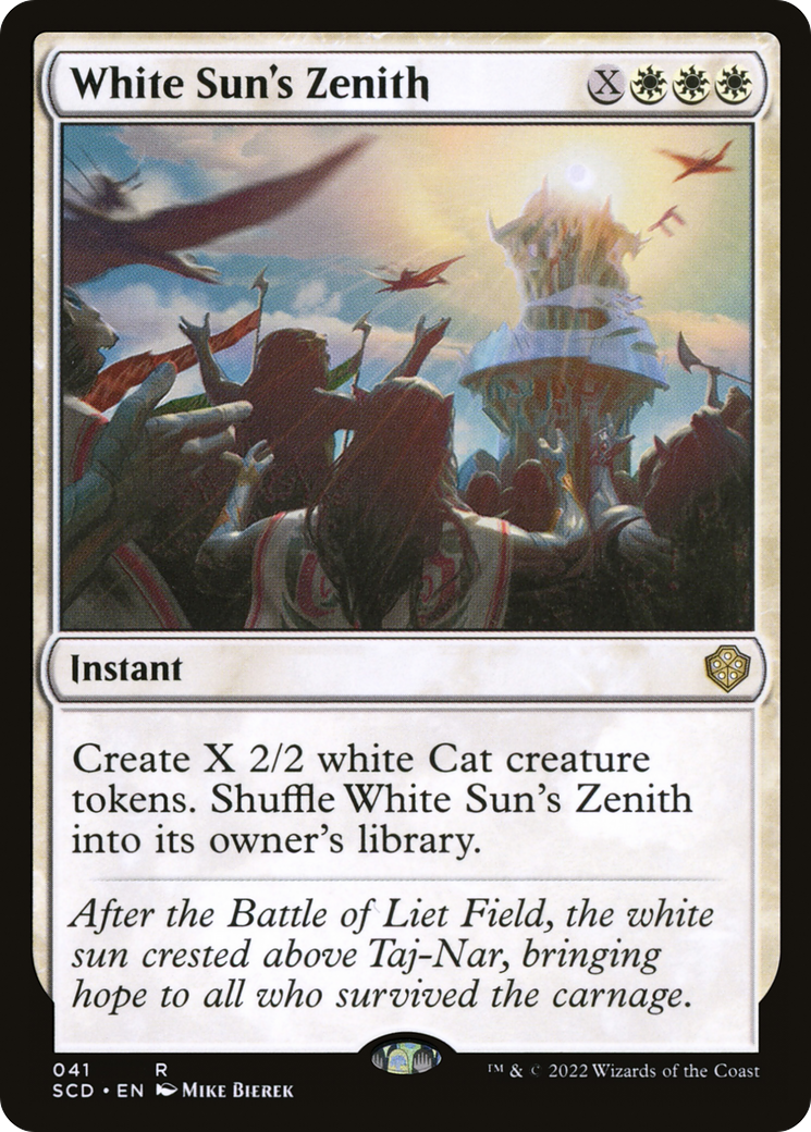 White Sun's Zenith [Starter Commander Decks] | Black Swamp Games