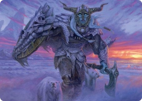 Frost Giant Art Card [Dungeons & Dragons: Adventures in the Forgotten Realms Art Series] | Black Swamp Games