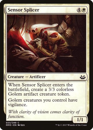 Sensor Splicer [Modern Masters 2017] | Black Swamp Games