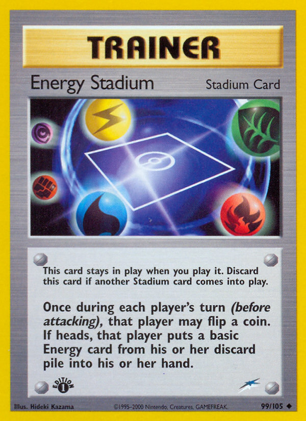 Energy Stadium (99/105) [Neo Destiny 1st Edition] | Black Swamp Games