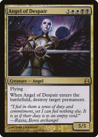 Angel of Despair [Commander 2011] | Black Swamp Games