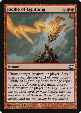 Riddle of Lightning [Future Sight] | Black Swamp Games