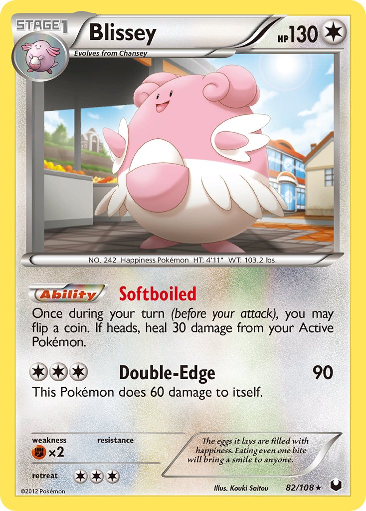 Blissey (82/108) (Battle Arena Deck Exclusive) (Theme Deck Exclusive) [Black & White: Dark Explorers] | Black Swamp Games