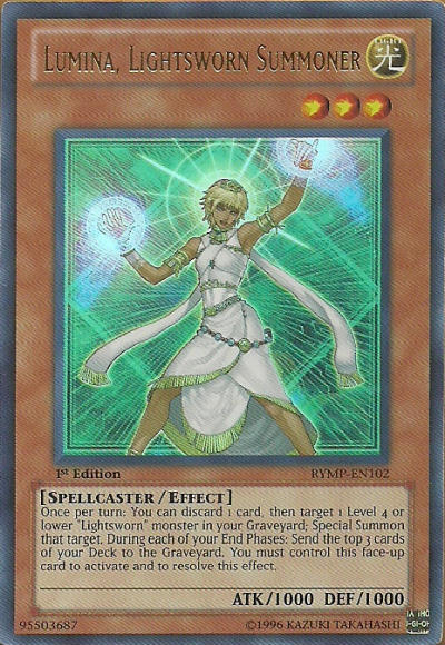 Lumina, Lightsworn Summoner [RYMP-EN102] Ultra Rare | Black Swamp Games