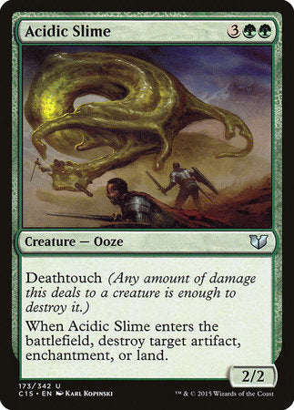 Acidic Slime [Commander 2015] | Black Swamp Games