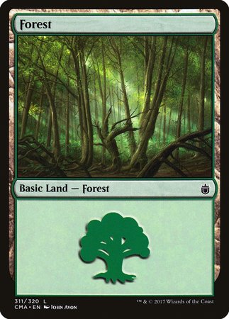 Forest (311) [Commander Anthology] | Black Swamp Games