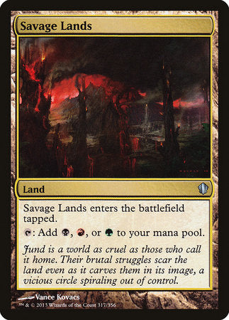 Savage Lands [Commander 2013] | Black Swamp Games