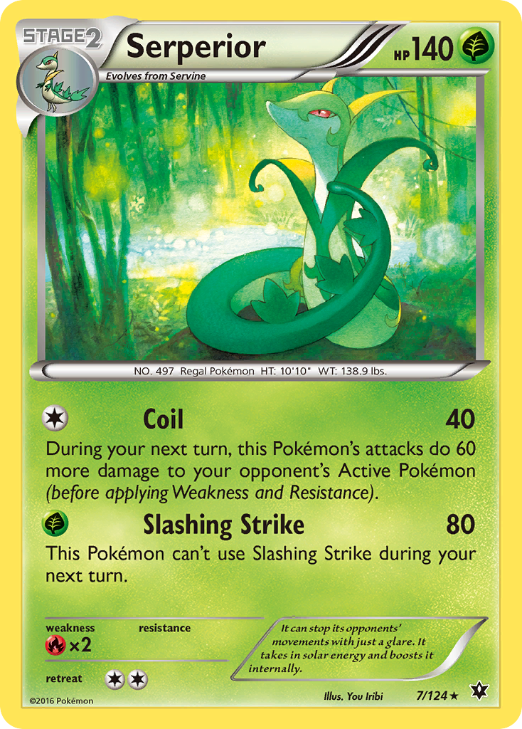 Serperior (7/124) [XY: Fates Collide] | Black Swamp Games