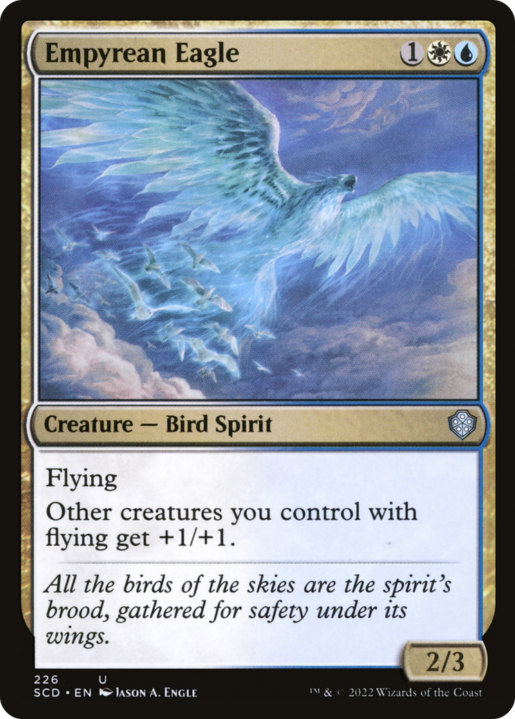 Empyrean Eagle [Starter Commander Decks] | Black Swamp Games