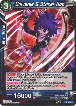 Universe 9 Striker Hop [TB1-041] | Black Swamp Games