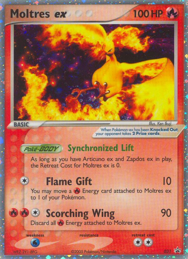 Moltres ex (031) [Nintendo: Black Star Promos] | Black Swamp Games