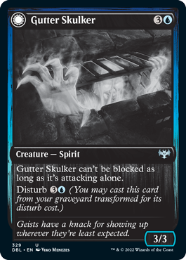 Gutter Skulker // Gutter Shortcut [Innistrad: Double Feature] | Black Swamp Games