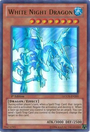 White Night Dragon [LCGX-EN205] Ultra Rare | Black Swamp Games