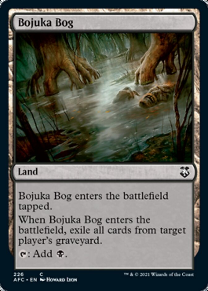 Bojuka Bog [Dungeons & Dragons: Adventures in the Forgotten Realms Commander] | Black Swamp Games