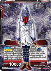 Paparoni // Warriors of Universe 3, United as One (BT20-002) [Power Absorbed Prerelease Promos] | Black Swamp Games