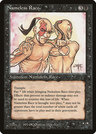 Nameless Race [The Dark] | Black Swamp Games