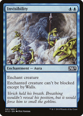 Invisibility [Magic 2015] | Black Swamp Games