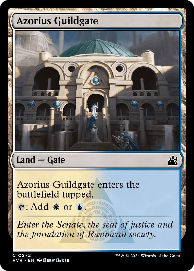 Azorius Guildgate [Ravnica Remastered] | Black Swamp Games