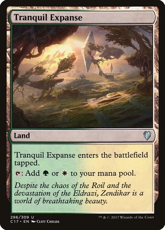 Tranquil Expanse [Commander 2017] | Black Swamp Games