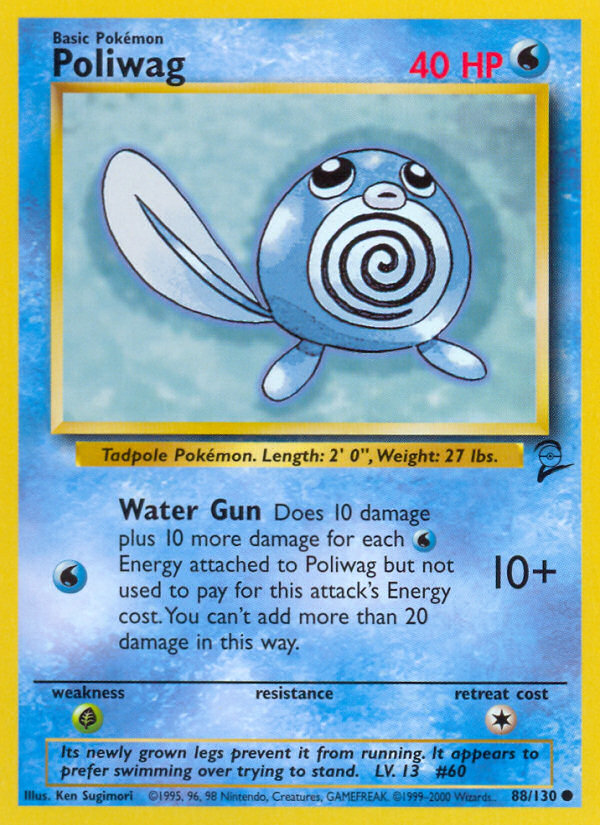 Poliwag (88/130) [Base Set 2] | Black Swamp Games